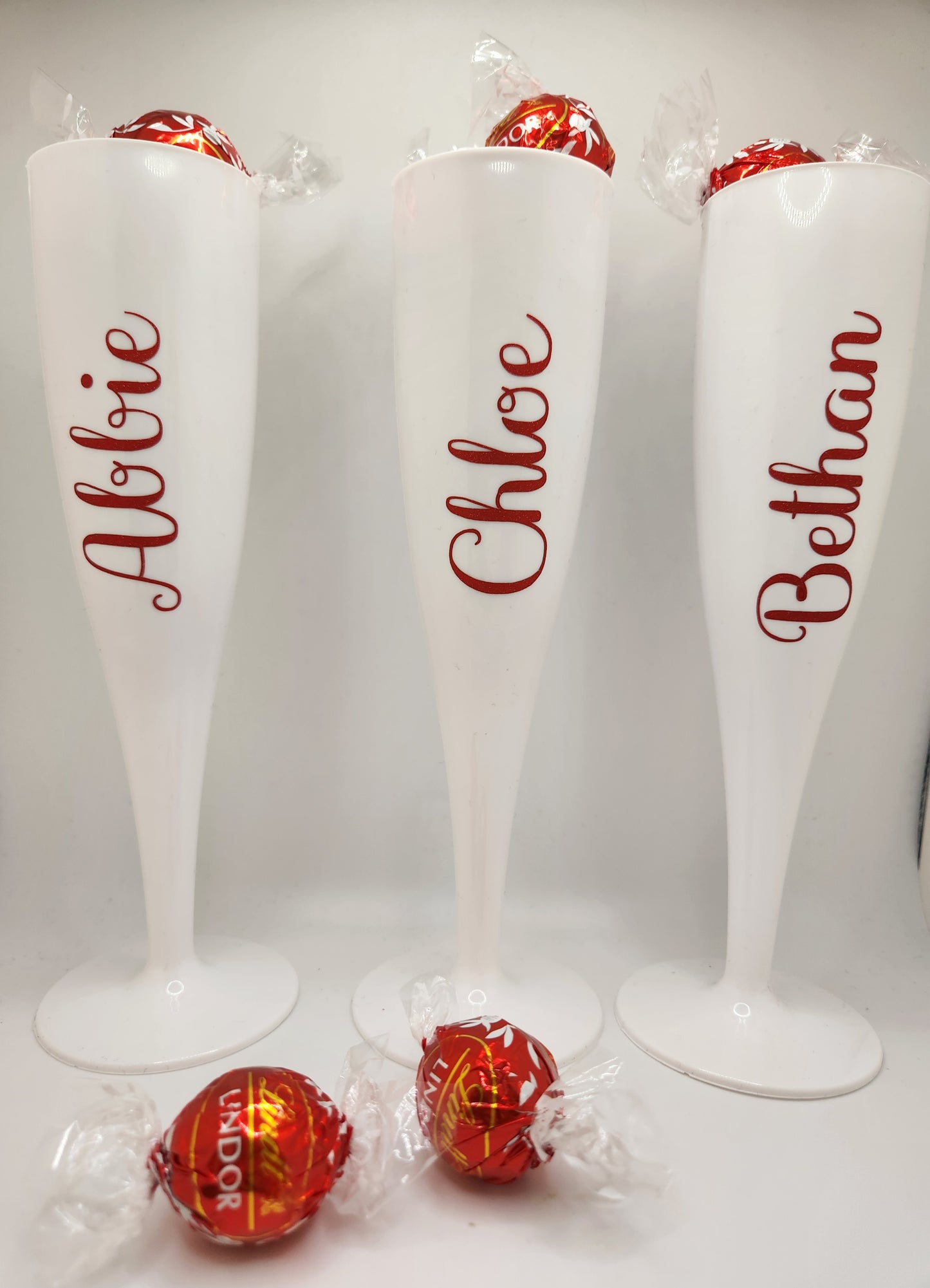 Christmas Novelty Champagne Flutes